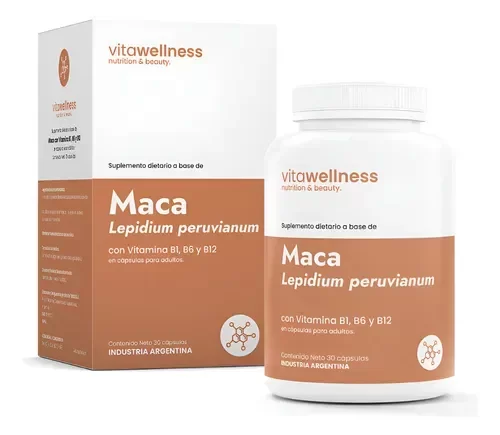 Maca 400 Mg Vitawellness X 30 Capsulas DROGUERIA ARGENTINA