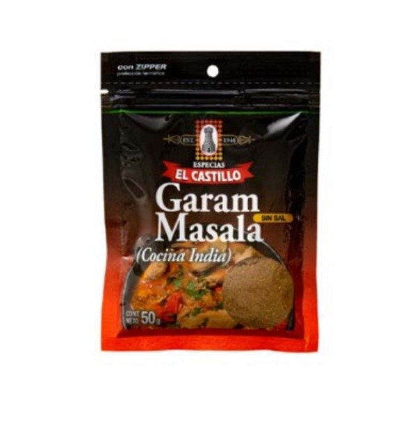 50% dto Vence 7/26 GARAM MASALA sobre x 50g EL CASTILLO