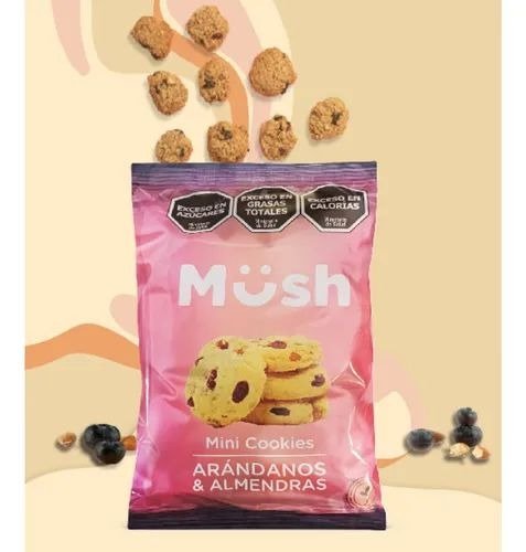 Mini COOKIES Arándanos y Almendras x 120g MUSH SHIVA