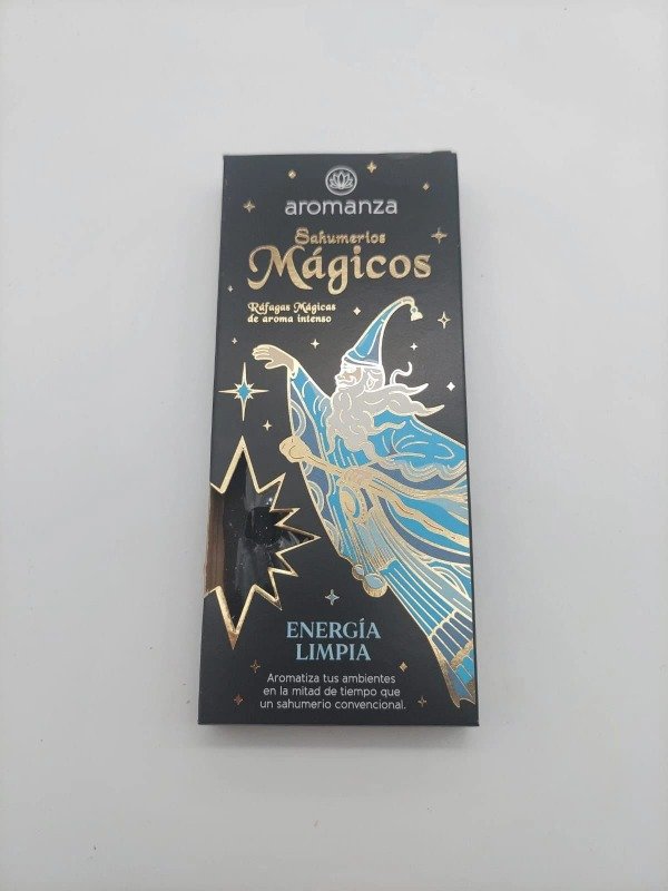 Sahumerios MÁGICOS ENERGIA LIMPIA x 10 uni AROMANZA