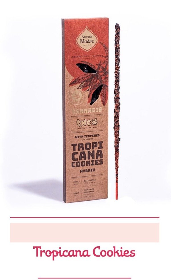 SAHUMERIO Tropicana Cookies CANNABIS SAGRADA MADRE