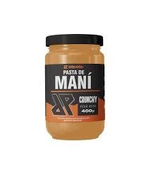Pasta de MANÍ NATURAL CRUNCHY x 400gr AL PALO