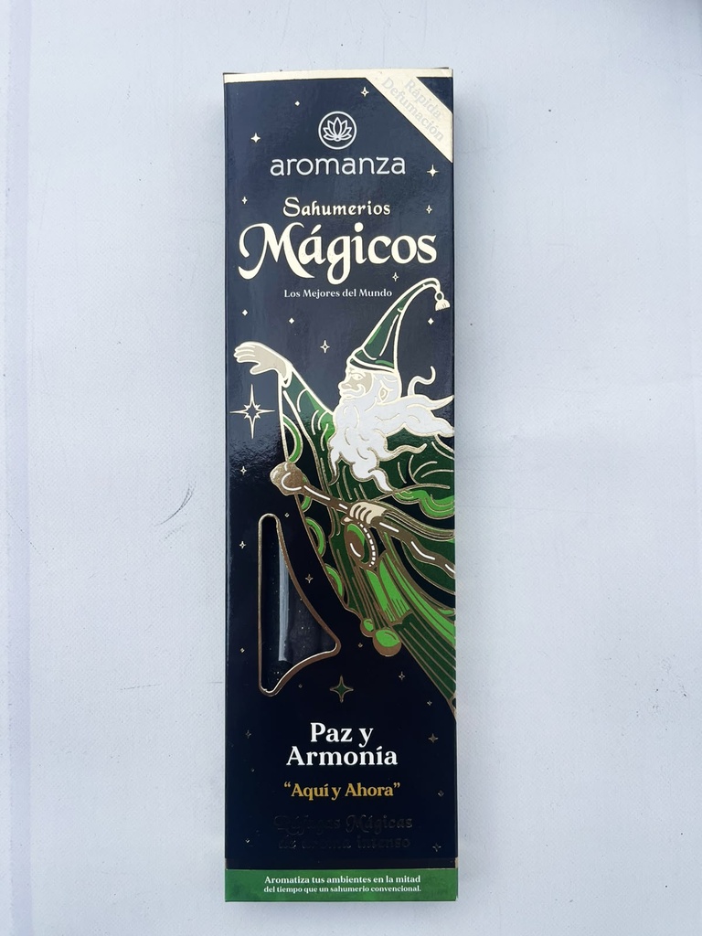 Sahumerios MÁGICOS-PAZ Y ARMONÍA x 5 uni AROMANZA