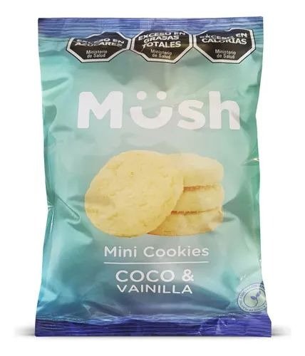 [SHIVA22064800] Mini COOKIES Coco y Vainilla x 120g MUSH SHIVA