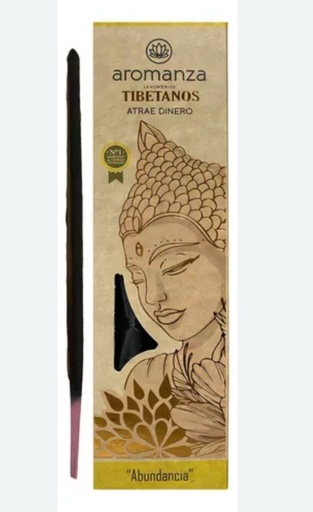 [AROMA21114972] Sahumerios TIBETANOS ATRAE DINERO x 8 uni AROMANZA