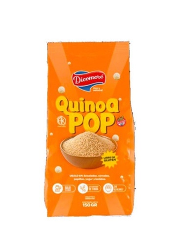 [DICOM20476268] QUINOA POP SIN TACC x 150GR DICOMERE