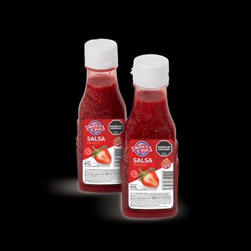[POPCO20386916] salsa FRUTILLA pote x 475 gr SIN TACC POP CORN ready pop