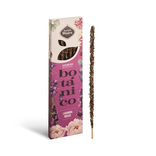 [SAGRA8104811] Sahumerio BOTANICO lavanda rosas Sagrada Madre