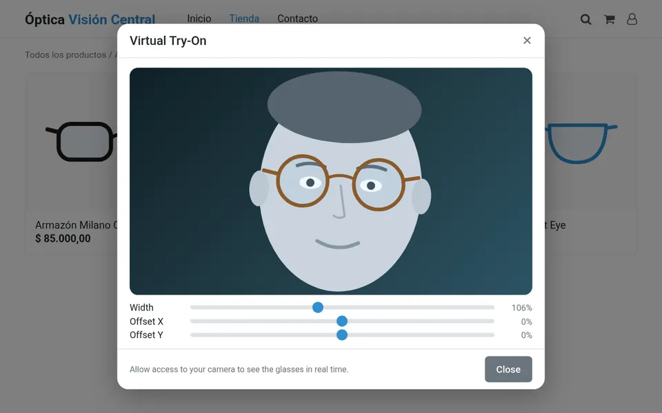 Vista previa: Probador virtual